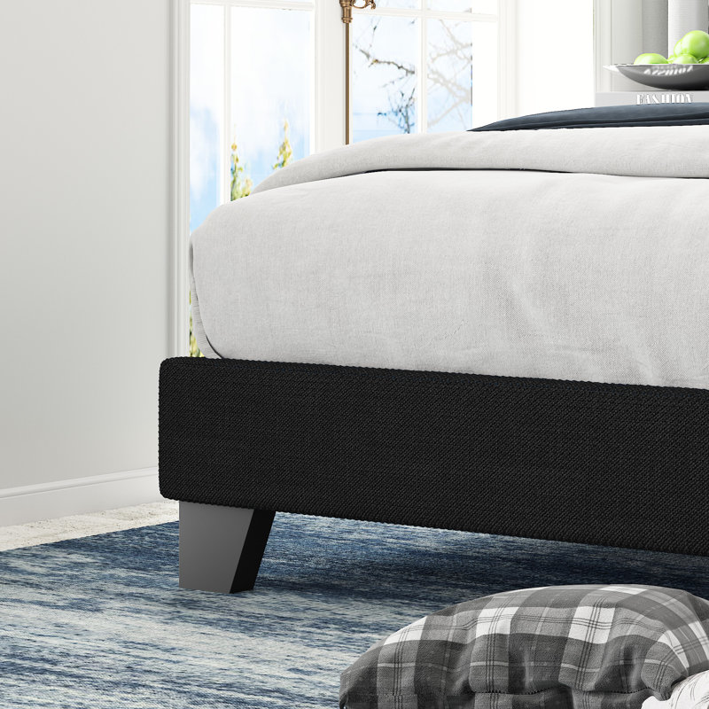 Latitude Run® Platform Bed Frame With Wingback & Reviews Wayfair